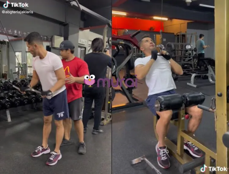 Aliff Syukri Mula Pergi Gym