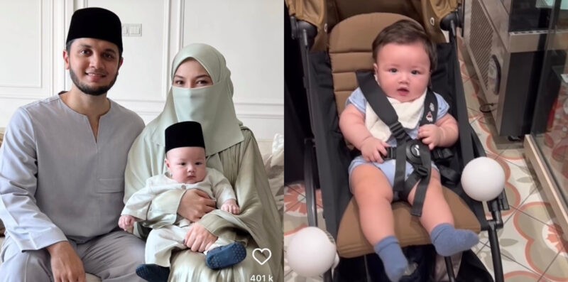 Neelofa akhirnya kongsi wajah penuh anak