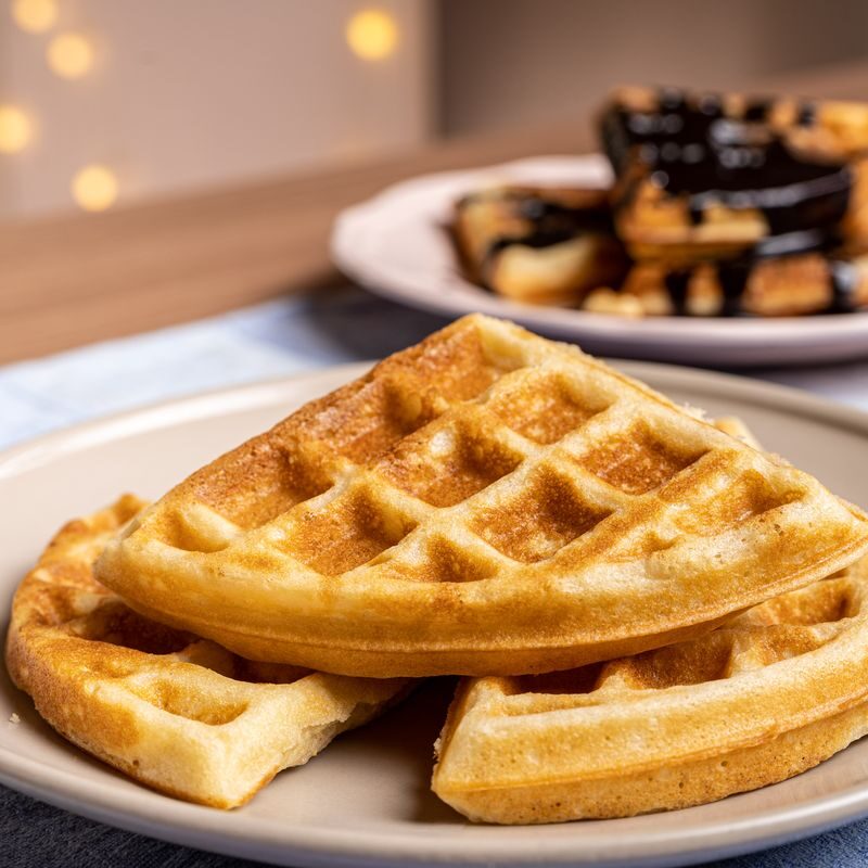 Waffle Rangup & Lembut Gebu, Kalah Kedai Punya!