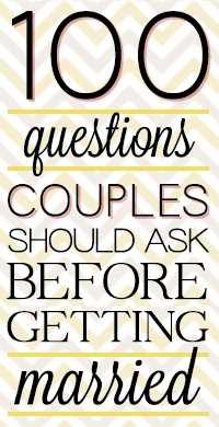 10 Soalan Gila Yang Patut Anda Tanya Sebelum Kahwin!"
