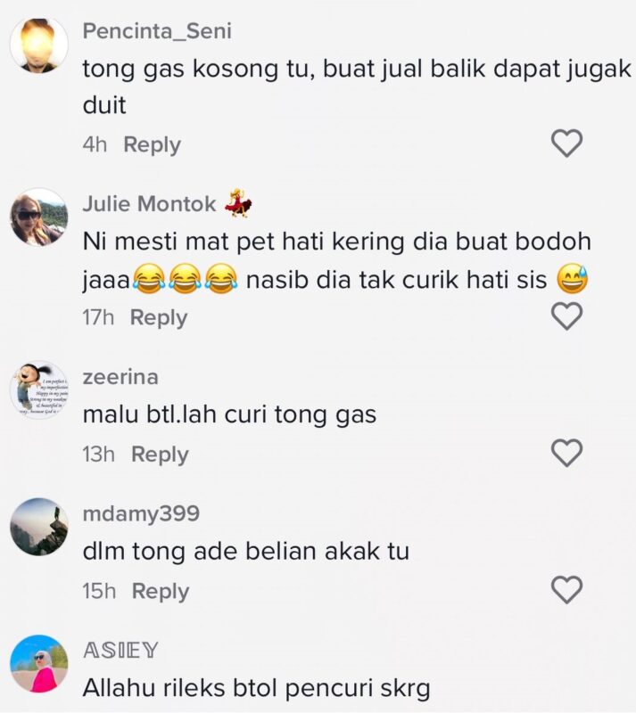 Viral Video Lelaki Panjat Pagar Rembat Tong Gas