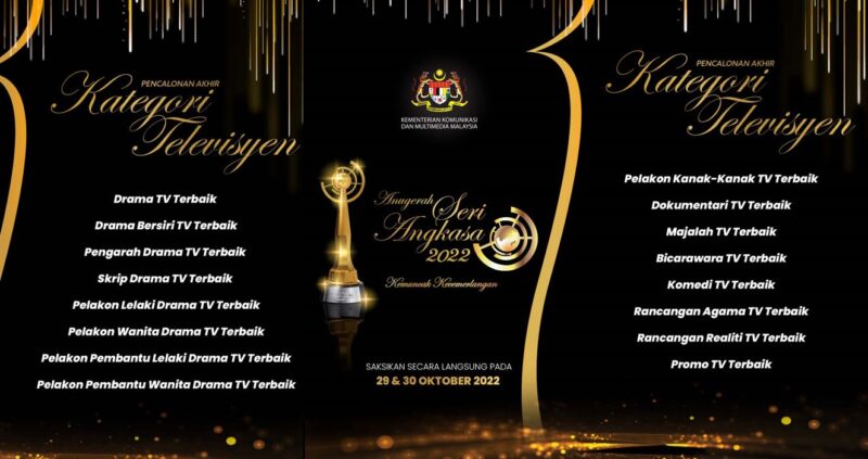 Tahniah! Rangkaian Televisyen Media Prima Meraih 55 Pencalonan Menerusi 28 Kategori