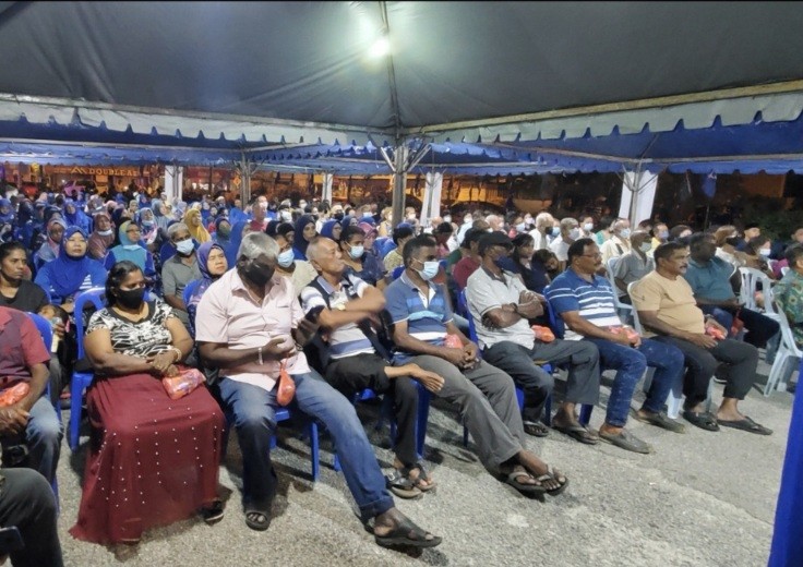 Pengundi Berbangsa Cina Di Parlimen Masjid Tanah Bertekad Untuk Memberikan Undi Kepada Calon BN