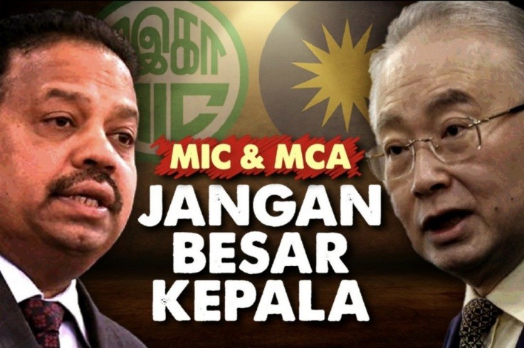 Takut Kepada DAP Menyebabkan MCA Dan MIC Bersikap Biadab