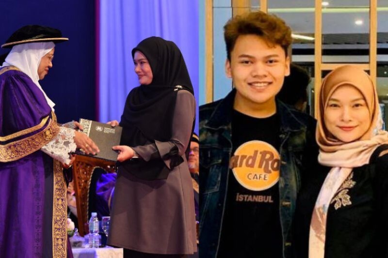 Nora Ariffin terima diploma bagi pihak arwah anak