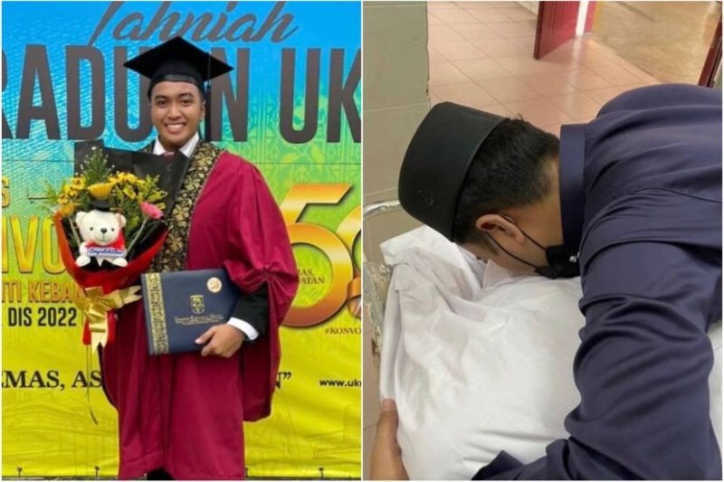 Graduan UKM reda ambil gambar konvo tanpa ibu bapa