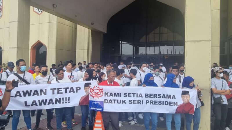 Penyokong Umno anjur himpunan solidariti