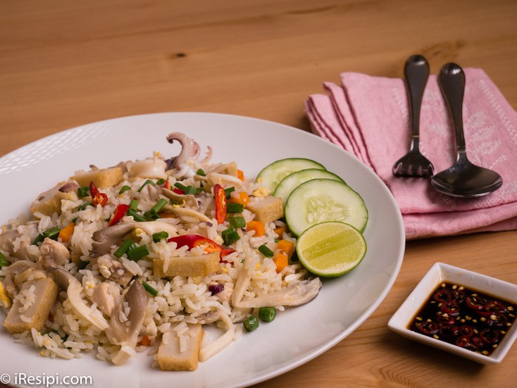 Nasi Goreng Cendawan Istimewa