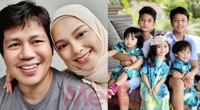 Sari Yanti Tunjuk Foto Terkini 5 Anak