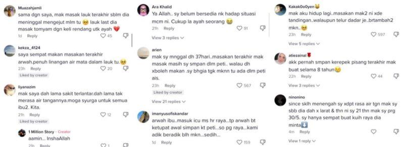 Anak kongsi momen makan lauk terakhir tinggalan ibu [VIDEO]