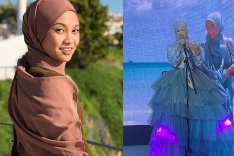 Nabila Razali masih gementar menyanyi 'live'.