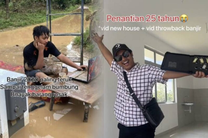 Pemuda ini akhirnya dapat beli townhouse!  [VIDEO]