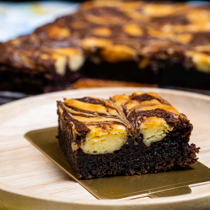 Resepi Cheesecake Brownies