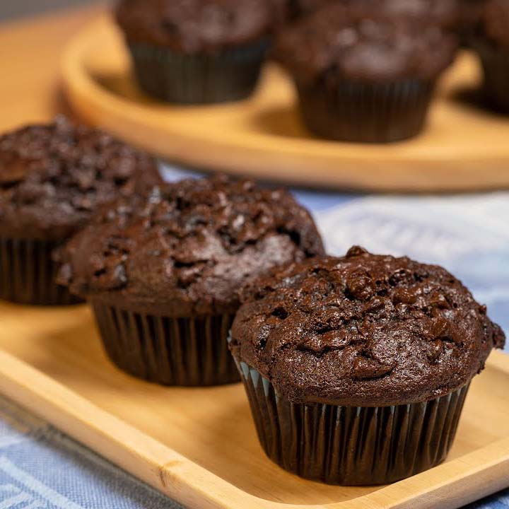Double Chocolate Chips Muffin