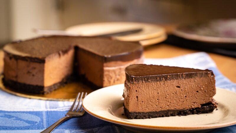 Chocolate Cheesecake Tanpa Bakar