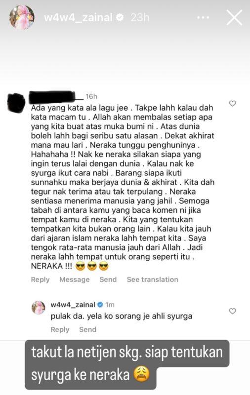 Wawa Zainal - Takutlah Netizen Sekarang, Siap Tentukan Syurga Ke Neraka