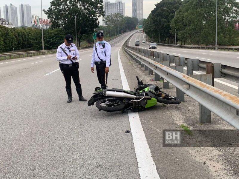 Anggota polis maut digilis kenderaan