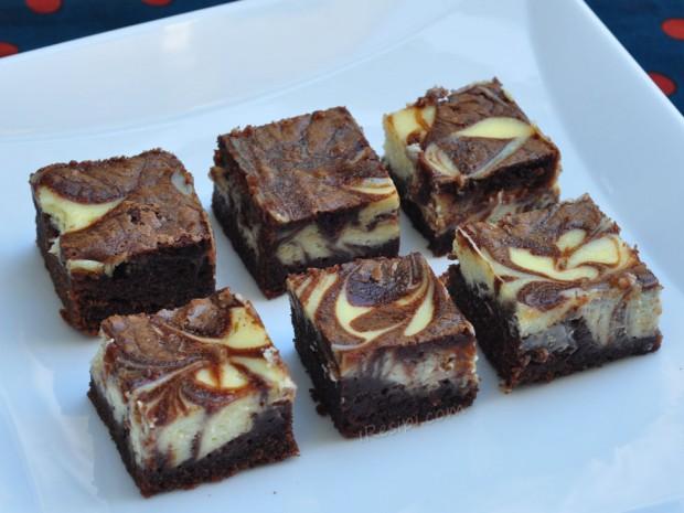 Resepi Chocolate Cheesecake Brownies