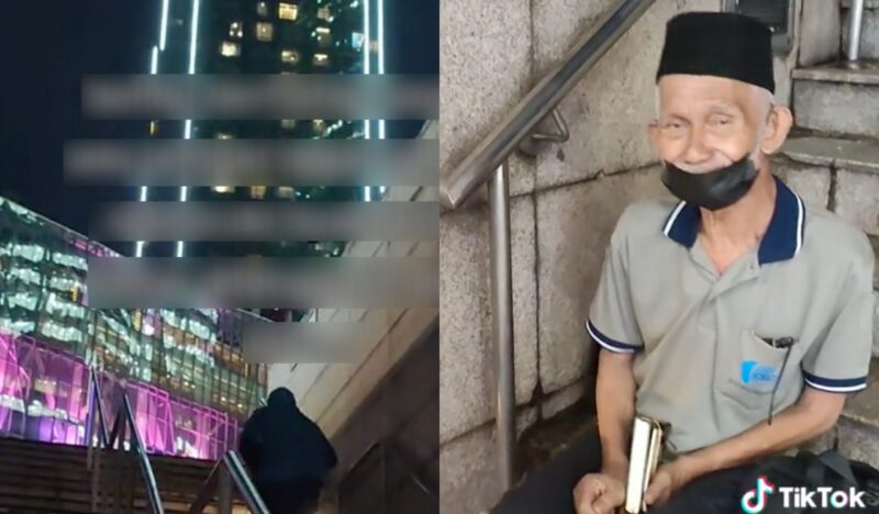 Dah Beberapa Bulan Tidur Di Tangga KLCC [VIDEO] 