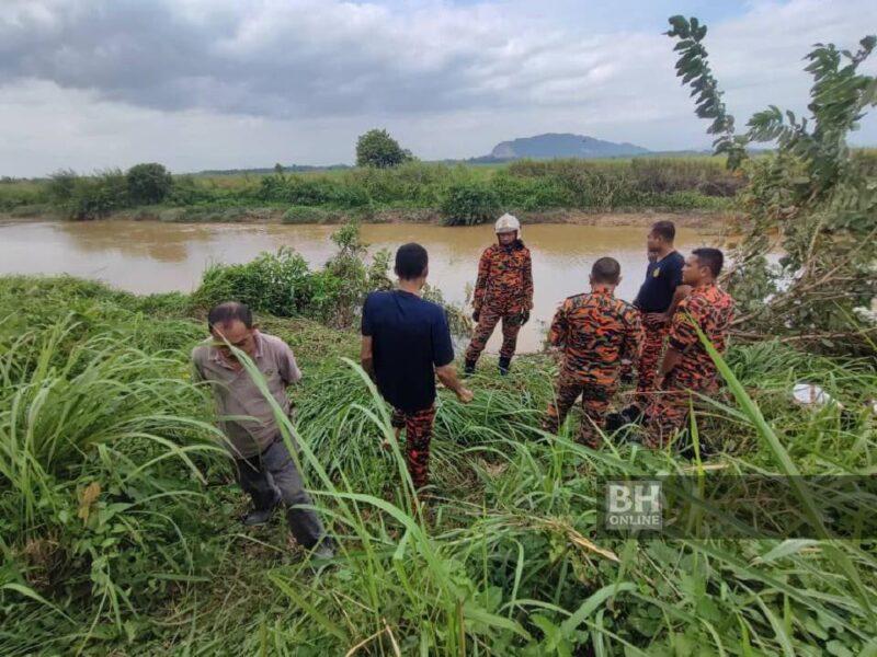 Kanak-kanak hilang, kereta jatuh sungai