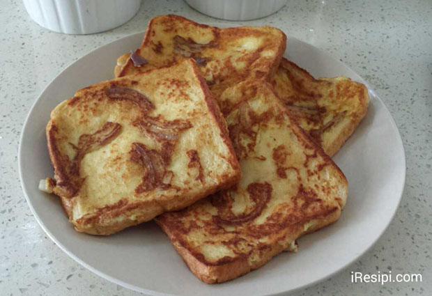 Resepi mudah French Toast