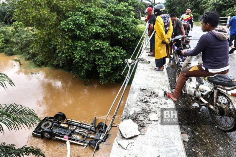 Memang terkejut, rasa tak percaya ibu kemalangan