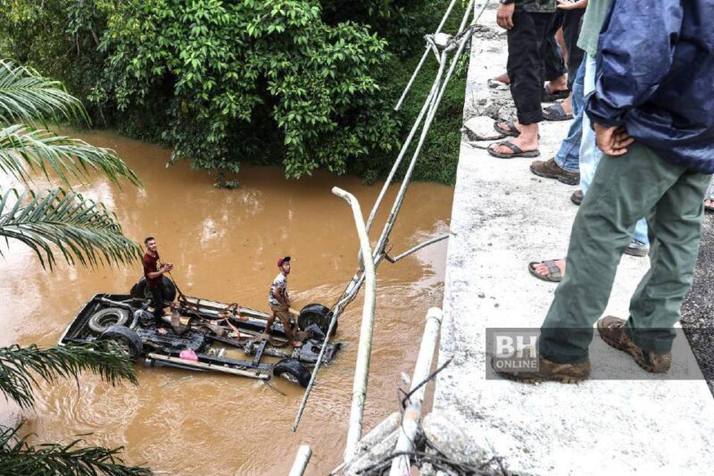 Memang terkejut, rasa tak percaya ibu kemalangan