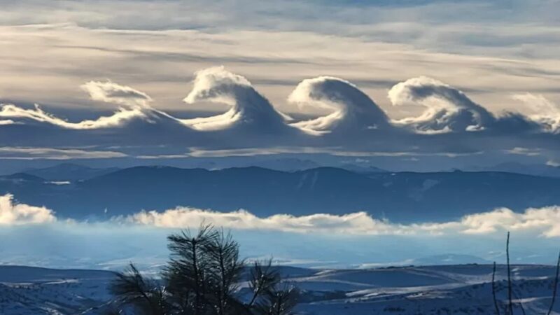 Fenomena ‘awan berombak’ dirakam di Wyoming