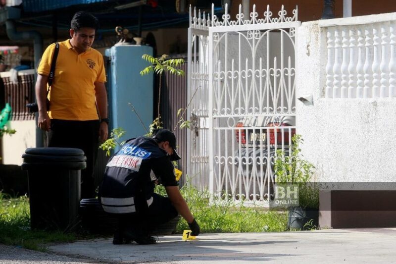 Ditembak guna dua pucuk pistol, lelaki cedera pada lengan dan leher