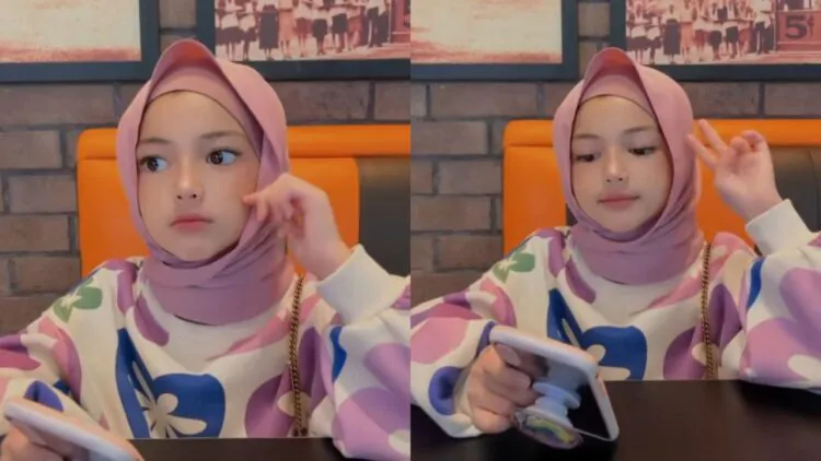 Anak Rozita Che Wan Pakai Tudung Curi Perhatian Netizen