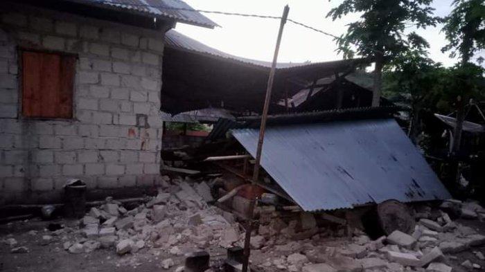 Gempa kuat musnahkan puluhan rumah, penduduk lari dalam gelap