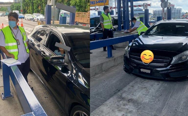 Woman who drives A-Class Mercedes caught for avoiding paying toll charges 45 times