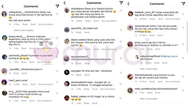 Digelar Semakin Tidak Malu, Baby Shima Dedah Wajah Netizen!