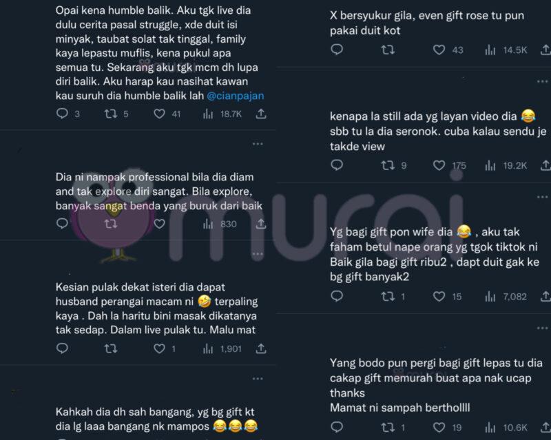 Suami Fatin Afeefa Dikritik Netizen Selepas ‘Riak’ Dengan ‘Gift’ Di TikTok?