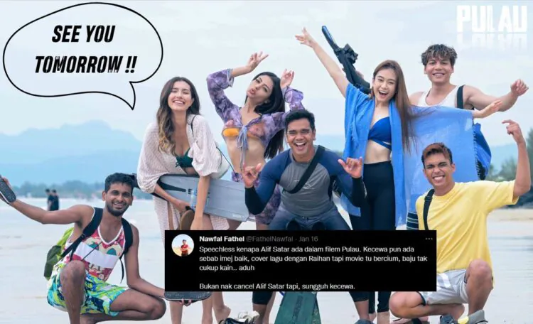 Alif Satar - Netizen Persoalkan Penglibatan  Dalam Filem Pulau