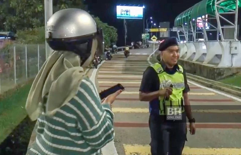 Sanggup tinggal tunang di Plaza Tol Jambatan Pulau Pinang elak ditahan JPJ