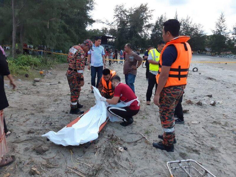 Kanak-kanak ditemui lemas di Pantai Kemayang