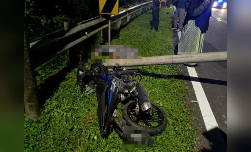 Dua penuntut UiTM maut nahas motosikal