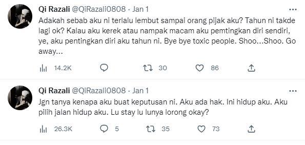 Qi Razali Umum Keluar OAG