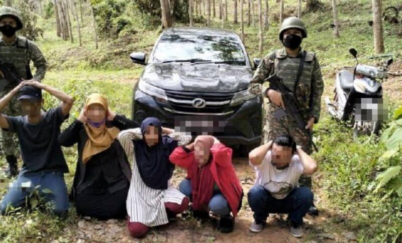 ATM tahan tiga wanita Indonesia, dua lelaki tempatan di sempadan