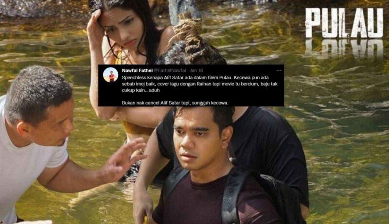 Alif Satar - Netizen Persoalkan Penglibatan  Dalam Filem Pulau