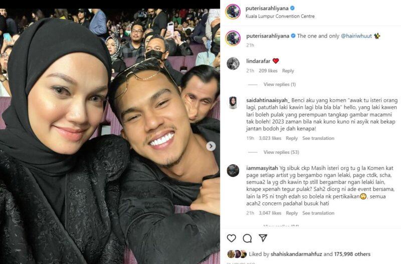 Ramai ‘Back Up’ Sarah Bila Ada Persoalkan Gambar Bersama MK