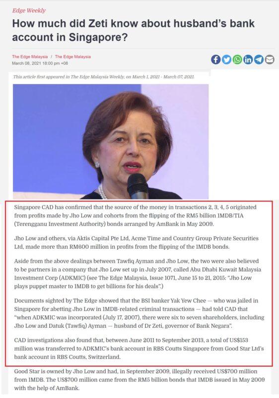 Zeti ; Anwar bersikap 'No Action, Talk Only'?