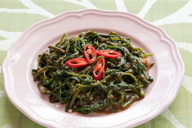 Resepi Sayur Kangkung Goreng Belacan