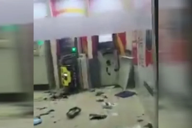 Robbers blow up ATM machines, flee with RM349,000 cash in 5 minutes