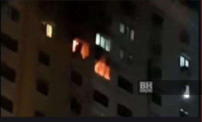 Lelaki ditemukan rentung dalam kebakaran flat