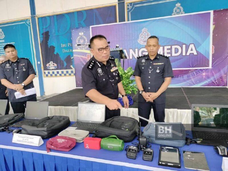 Geng rongak tumpas, tiga sekawan positif dadah