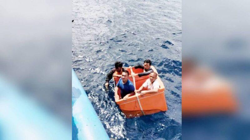 Bot pancing karam, empat nelayan lima hari terapung di laut terselamat