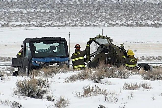 5 maut pesawat perubatan terhempas di Nevada