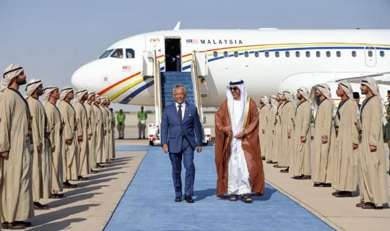 King on seven-day special visit to Abu Dhabi